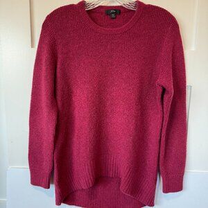 J.Crew burgundy red sweater XS